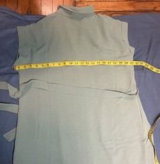 Como Blu Sage Green Embroidered Button-Down Midi Dress Size L/G