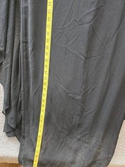 Lauren Ralph Lauren Cape Georgette Gown Women&rsquo;s 10 Black Zip Hook & Eye Closure