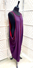 ALAMBIKA LONG COLOURFUL DRESS TOP SIZE – S – M – MADE IN ISRAEL.