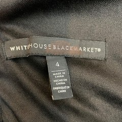 White House Black Market Dress Instantly Slimming Sheath Black 4 New Without Tag