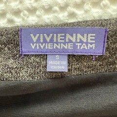 Vivienne Tam Sequin Knit Mini Dress Gray Womens Size Small Party Gala Sparkle