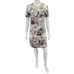 Anybody Women&rsquo;s Tie Dye Printed Tee Shirt Dress w Pockets Petite Size XX-Small