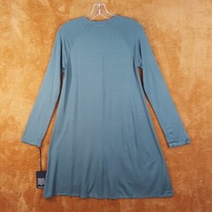 MICHAEL LAUREN Dress Womens Medium Green Pullover Shift Mini Cut Out REEF