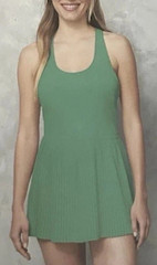 Crane Women&rsquo;s Premium Athleisure Dress Size Medium 8-10 Green Sleeveless Nwt