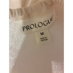Prologue Cream High Neck Low Back Maxi Dress Womens Medium Beige Flowy Resort