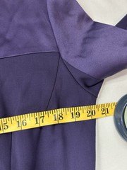 Hugo Boss Women’s Size 12 Delilara Wool Blend Sheath Dress Purple Satin New Tags