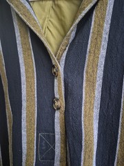 Effortless Elegance: Saint Geraldine 100% Cotton Striped Tunic Dress S