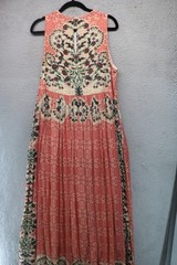 Bhanuni by Jyori Anthropologie Beaded Floral Maxi Dress-Medium-Cottagecore-Boho
