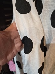Tabitha Brown x Target Polka Dot Maxi Dress – Black and White XXS Pockets