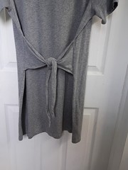 J crew front tie t-shirt dress medium
