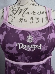 Boxlunch Disney Tangle Rapunzel Active Dress W Shorts Pockets Adjustable Straps