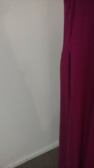 Antthony Original Maxi Magic Dress Size XS Magenta Stretch 6 Ways to Wear? READ