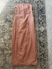 Abercrombie and Fitch Women’s Rust Dress Size XS Strapless Lined