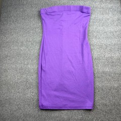 Akira Tube Dress Women&rsquo;s Size S Purple Strapless Bodycon Mini ID4164