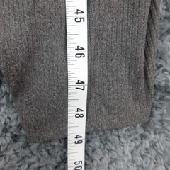 Heatherly Dress Womens Medium Gray Sonia Faux Wrap Asymmetrical Knit NWT