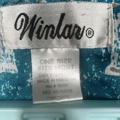 Winlar Kaftan Mumu Women’s One Size Grecian Goddess Blue Silver