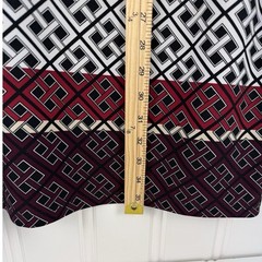 White House Black Market Geometric Multicolored Dress Size Med Classic Workwear