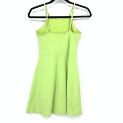 Girlfriend Collective Activewear Mini Dress Womens Size Small Lime Green