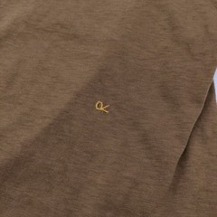 45R/45rpm Cotton T-shirt dress with pockets, made in Japan dress Brown 6-020…