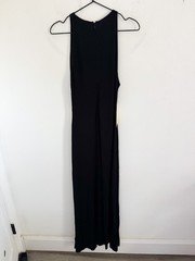 NWT Solid & Striped Black Yellow Jonati Maxi Dress S