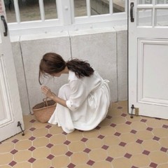 Lady Linen Cotton Dress V-neck Long Belt Button Loose Casual Summer Thin Dress
