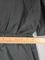 Vote Pretty NEW Small Pleated Front Dress Black 100% Polyester FAST Shipping