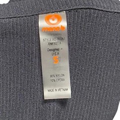 Mono B Collared Ribbed Athletic Mini Bodycon Dress Size Small NWT