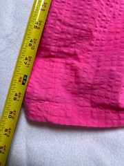 Old Navy Womens 4X Pink Tiered Gauze Dress Sleeveless Smocked Tie Back NWT