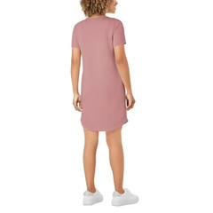 Member&rsquo;s Mark Women&rsquo;s Sandwash Short Sleeve Mini Dress Size S Pink