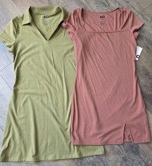NWT « SO » Medium Junior #2 Spring/Summer Dresses – Olive Green/Cinnamon Coffee
