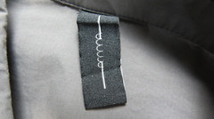 AMMA Cotton Shirt Dress SIZE 1 (S/M) Gray, Artsy Lagenlook Made in Israel