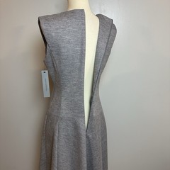 Classiques Entier Size 4 Wool Blend Sleeveless Dress Heather Gray NWT $298