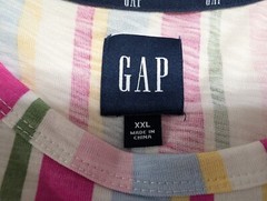 Gap Dress Lightweight Tiered Layered Sleeveless Summer XX-Large Pockets XXL W-17