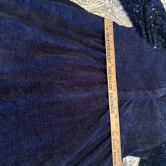 Umgee Dress Small Navy Sequin Sleeve (fall/ Winter) holiday/ AMAZING! NWT!