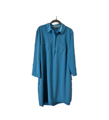 Title Nine Women&rsquo;s Size X Large Utility Travel Tunic Dress Shirt Long Sleeve