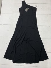 Woosea Womens Black One Shoulder Dress Size XL