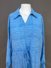 NEW Shore To Summit Dress Sun Protection Lightweight Blue Sea Mist Outdoor Large