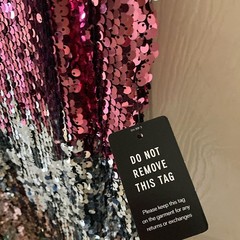 NEW Express Rainbow Multicolor Sequin Adjustable Party Dress ASO Josie Saltzman