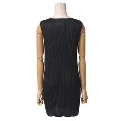 2022AW PLEATS PLEASE ISSEY MIYAKE Pleated Dress Size 3 Pleats Crew Neck Sleevel