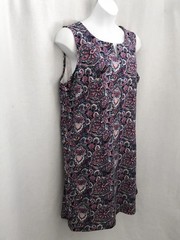 Talbots NWT Paisley Sleeveless Popover Dress Size 2X Vacation Coastal Cruises