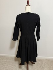 Hell Bunny Vixen Rona Black Polka Dot Pinup Rockabilly Retro Dress Size XL