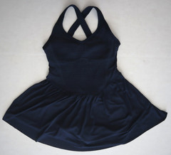 Free People Movement OB1891387 XS Navy Smockin&rsquo; Hot Tennis Pickleball Dress $128