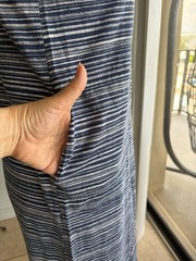 Pure Jill J.Jill 100% Cotton/Modal Short Sleeve Striped Dress Women’s XS Petite