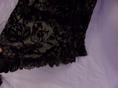 Diane Von Furstenberg Olive & Brown Flocked Velvet Turtleneck Bodycon Dress 4