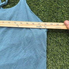 CVG Constantly Varied Gear Dress Playsuit Womens XXL Blue Limitless Lined Shorts