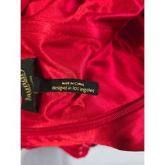 Laundry by Shelli Segal Red Ruched Sweetheart Maxi Dress Size 6 Evening Gown