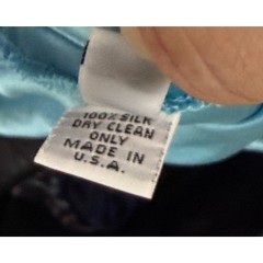 Kaeem Khan Runway Light Blue Silk Sequin Evening Gown-NWT-Size 8
