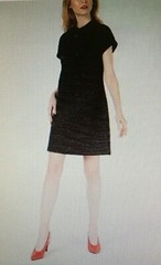 NWT Womens Jersey Stretch Dress Size M Easy Care Peter Pan Collar MAISON JULES