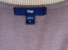 GAP Women’s Dusty Rose Sleeveless Ruched Midi Dress. Size L