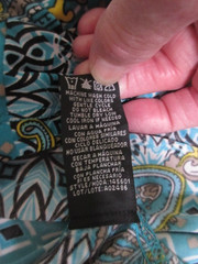 Ronni Nicole Pullover Paisley Turquoise Black & Yellow Dress, Size 10, Excellent